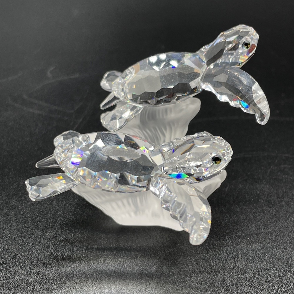 Swarovski Baby Sea Turtles Retired 2011 #826480